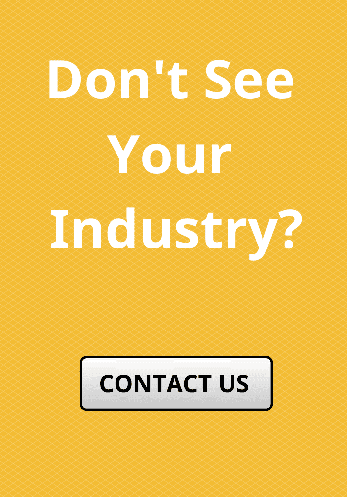 Don't see you industry? Contact Peak Accounting